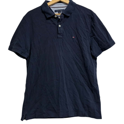 Tommy Hilfiger Men’s Size L Navy Polo Shirt