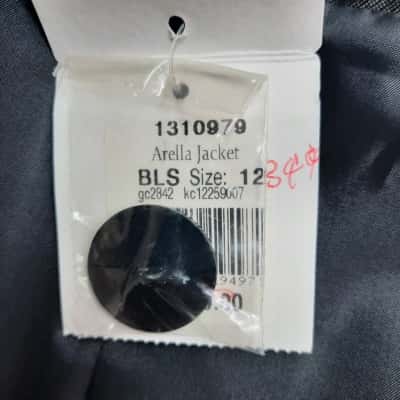 New With Tags PERRI CUTTEN  Size 12 Single Button Jacket with 7/8 Sleeve Length 