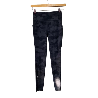 Lululemon Womens  Size 4 Leggings Black  / Camouflage / Grey 