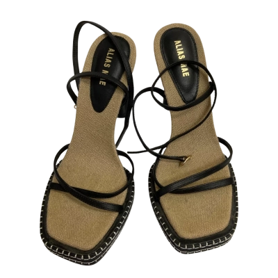 Alias Mae Womens  Size 37 Sandals Beige / Black  