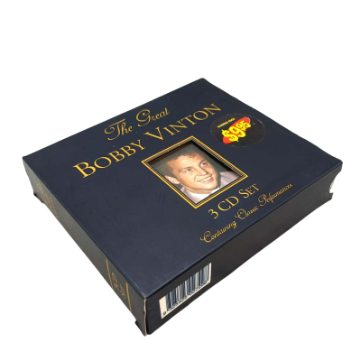 The Great Bobby Vinton - 3 CD Box Set Vocals Pop Ballad Released 2005