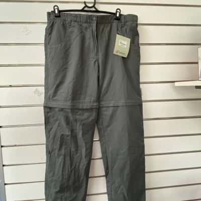 Gondwana Grey Zip off Pants   Size 12 