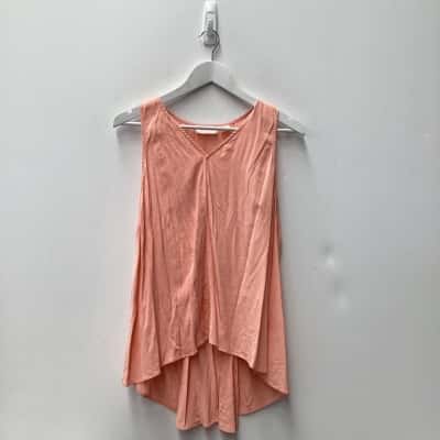 Sass & Bide Womens Size 10 Sleeveless 100% Silk Top 