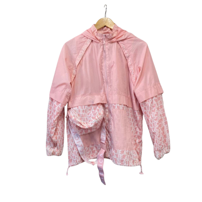 AJE Athletica Womens  Size 8 Hooded Jacket Pink  