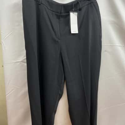 Portmans Womens Size 18 Straight Leg Pants Black  