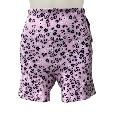 Rockwear Printed Pocket Mid-Thigh Bike Shorts in Fairy Flanimal Size 8