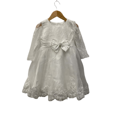 Foshan Meiki Clothing Kids  Size 4Yrs Dresses White 