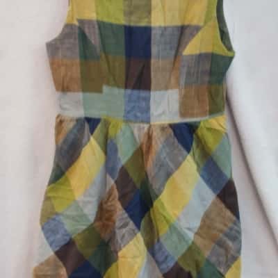 Princess Highway Womens  Size 10 Sleeveless/Mini Dress  Checked / Multicoloured 