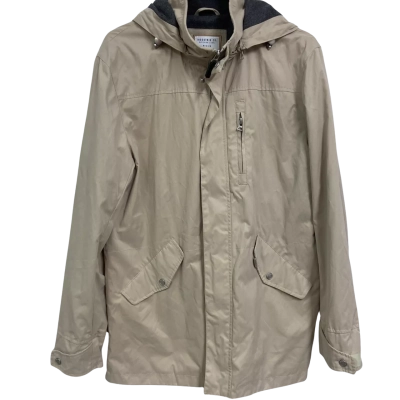 Industrie   Size M Hooded Jacket Beige 