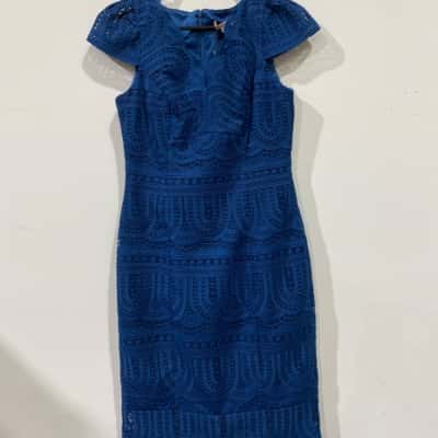 Preview Womens Trnity Lace Dress Size 10 Black  RRP$ 299.95