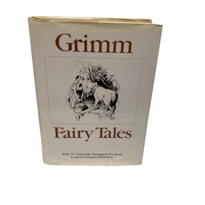 Grimm Fairy Tales Vintage Story Book By Hasso Ebeling Published By Omega 1982 AS IS