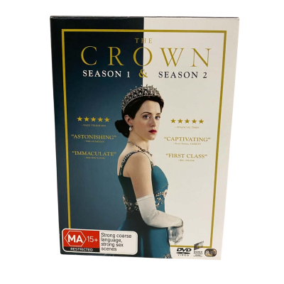 THE CROWN season 1 & 2 DVD
