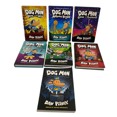 Dog Man By Dav Pilkey Graphic Novel Collection 