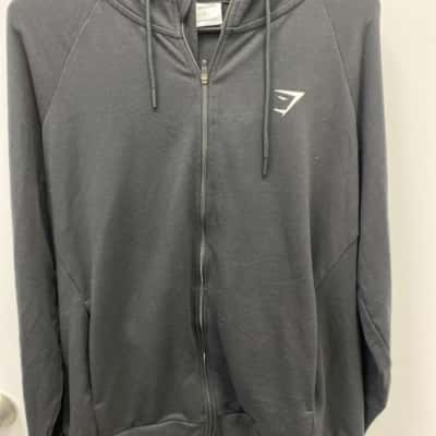 Gymshark Mens  Size L Hoodie Black  