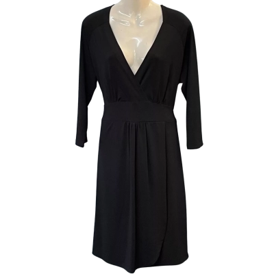 Savannah Womens  Size M Mini Dress Black  