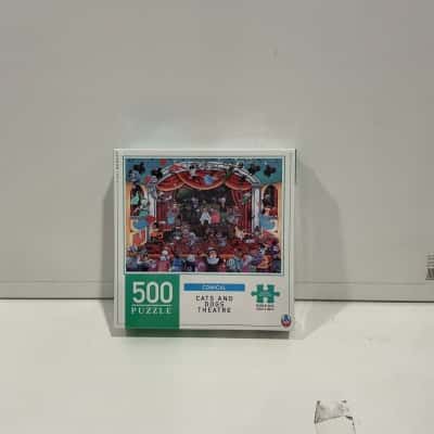 Cats and dogs theatre 500 piece jigsaw puzzle 