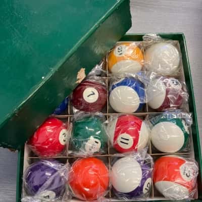 Pool Table Blillard 8-Ball Balls Set