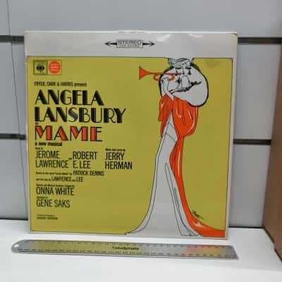 Angela Lansbury Mame Original Broadway Cast Album Vinyl Record LP Stereo CBS