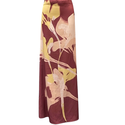 Cartel & Willow Womens  Size L A-Line Skirt / Maxi Skirt Other / Peach / Yellow 