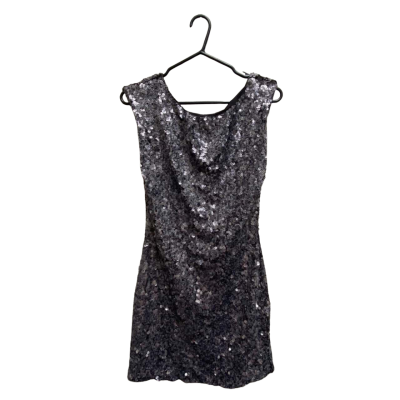 Pilgrim Womens  Size 12 Party Dress Silver sequins