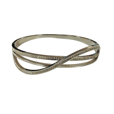 Stainless Steel Crystal Bracelet