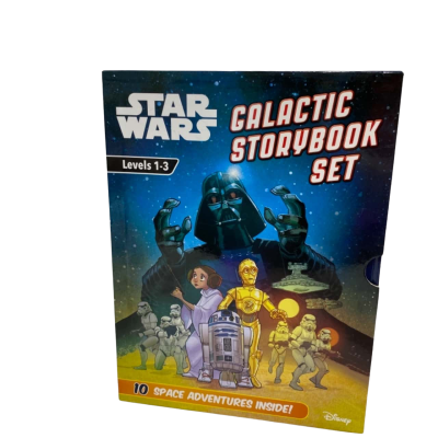 Star Wars Galactic Storybook Set Levels 1-3 (10 Space Adventures books) 