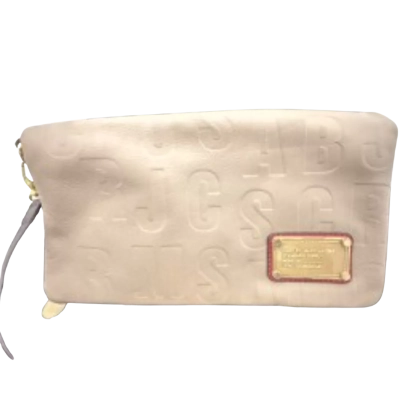 Marc Jacobs Womens Clutch Beige 