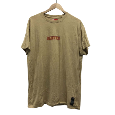 Loiter Khaki Mens  Size XL Shirt