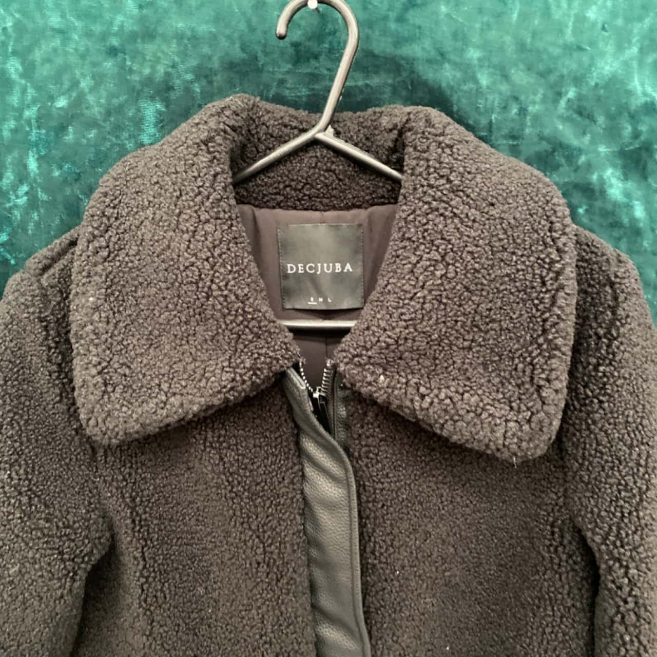 Decjuba Teddy Bear Black Jacket s 