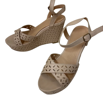 Corelli Tuscany Womens  Size 9 Platforms Natural / Nude 