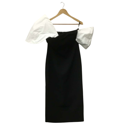 Bianca and Bridgett Womens  Size 14 Formal Dress Black  / White 