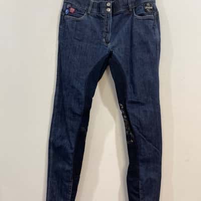 Supreme Riding Jeans - Womens  Size check label picture- colour Blue 