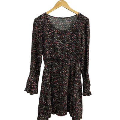 Sass Womens  Ditzy Floral Bell Sleeve Dress size 8