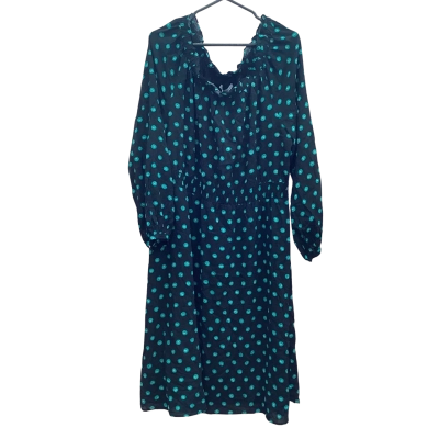 Estelle Womens Size 18 Off The Shoulder Printed Floral Dress