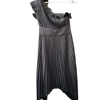 Mossman The Lady Like Midi Dress Black Size 8 BNWT