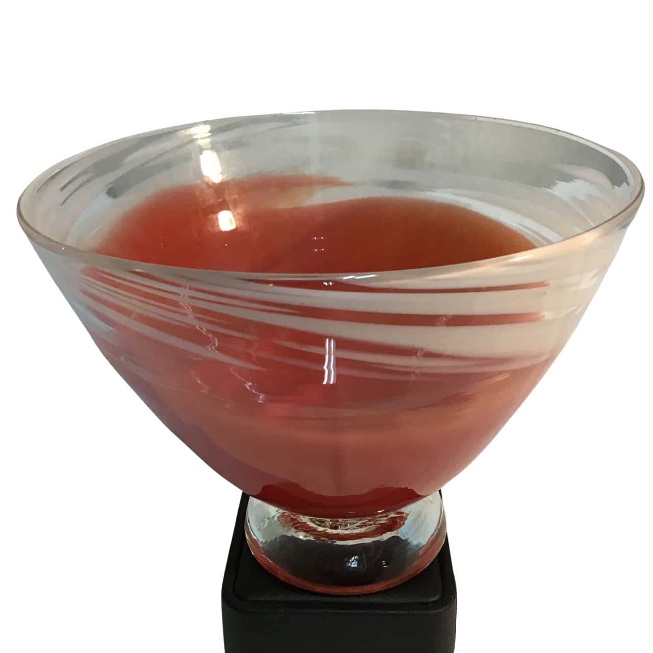 “Reduce “ Red decorative Glass Sweet Bowl(s)