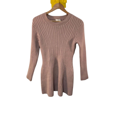 BNWT H&M Womens Dress Size L Pink  