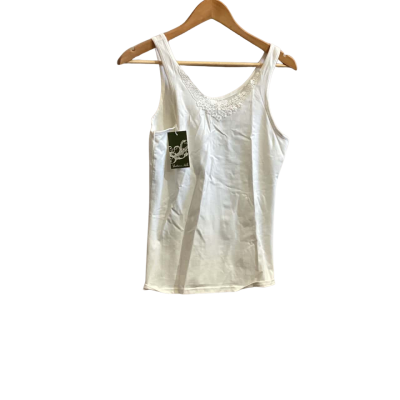 Victoria Hill Womens  Size M Cami  White 