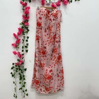 Cooper St Womens Strapless Maxi Dress Size 10 Multicoloured / Pink  