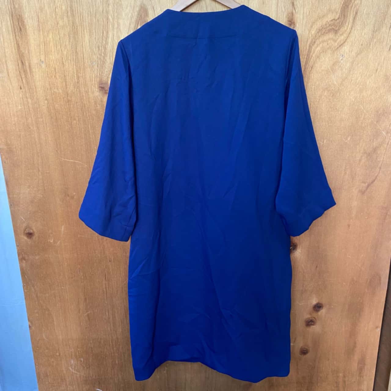 cos blue wrap dress Rulebreaker Wrapdress, Blue Hawaii Cotton  Prima Dona Studios