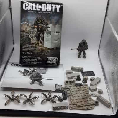 Call Of Duty Mega Bloks Ghillie Suit Sniper (Opened/Complete)