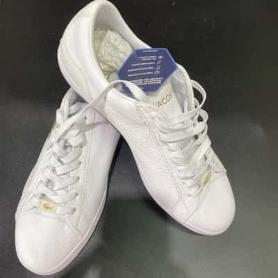 Lacoste Womens  Size 9 UK White sneakers 