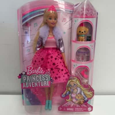 NEW - Barbie Adventure Doll in Princess Fashion 