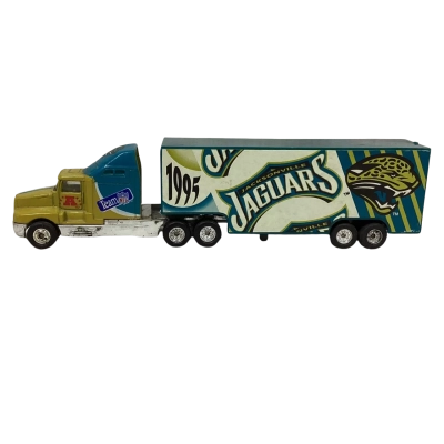 1995 Jacksonville Jaguars Matchbox Semi-Truck Hauler