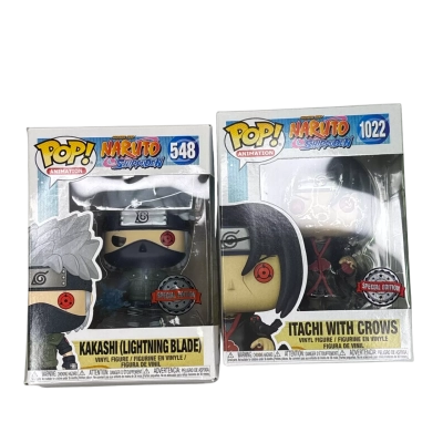 Set of 2 Naruto Shippuden Funko pops