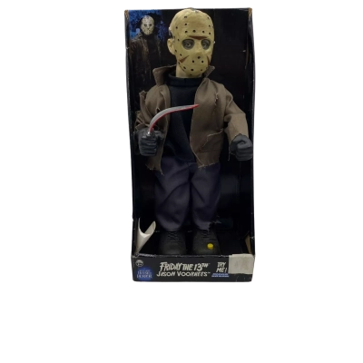 BNIB 2008 Talking Friday the 13th Jason Vorhees Collectable (BRICA CUBES)