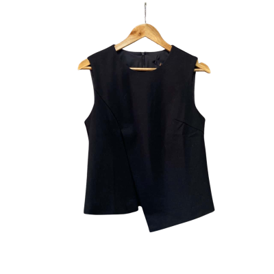  Baisi Womens  Size 10 Sleeveless Top Black RRP $339