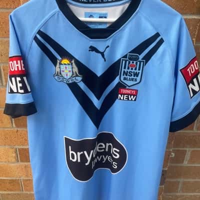  Mens  Size XXL NSW Blue Shirt 