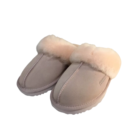  Aus Wool Pink Slippers Size US 7