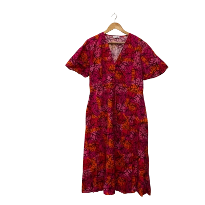  Little Party Dress Size 16 Short Sleeve Dress  Multicoloured / Pattern 
